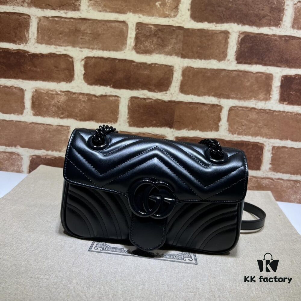 693091d36e68136f4d9a9bcf GUCCI New Arrival High-Quality Authentic Stock, Item No. 446744 Crocodile Skin with Gold Hardware, Size W23xH14xD6cm