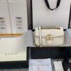 693091dd6e68136f4d9a9bdd Original Factory Leather 😊 GUCCI Italian Original Leather, Counter Quality, Real Product Photos. Model 446744 White, Size: 22*13*6cm, In Stock