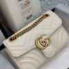 693091de6e68136f4d9a9bdf Original Factory Leather 😊 GUCCI Italian Original Leather, Counter Quality, Real Product Photos. Model 446744 White, Size: 22*13*6cm, In Stock