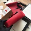 693091e36e68136f4d9a9be9 Original Factory Leather 😊 GUCCI Italian Original Leather, Boutique Quality, Actual Photos. Model 446744 Bright Red, Size: 22*13*6cm, In Stock
