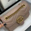 693091e86e68136f4d9a9bf0 Original Factory Leather 😊 GUCCI Italian Original Leather, Counter Quality, Actual Photos, Model 446744 Milk Tea Color, Size: 22*13*6cm, In Stock