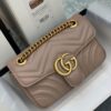 693091e96e68136f4d9a9bf2 Original Factory Leather 😊 GUCCI Italian Original Leather, Counter Quality, Actual Photos, Model 446744 Milk Tea Color, Size: 22*13*6cm, In Stock