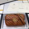 693091ec6e68136f4d9a9bf6 Original Factory Leather 😀 GUCCI Italian Original Leather, Counter Quality, Actual Photos. Model 446744 Caramel Color, Size: 22*13*6cm, In Stock
