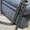 693091f46e68136f4d9a9c06 GUCCI New Arrival Cabinet Quality, Top Original Single Item, Actual Photos, Model No. 446744 Gray Checkered, Size W23xH14xD6cm, In Stock