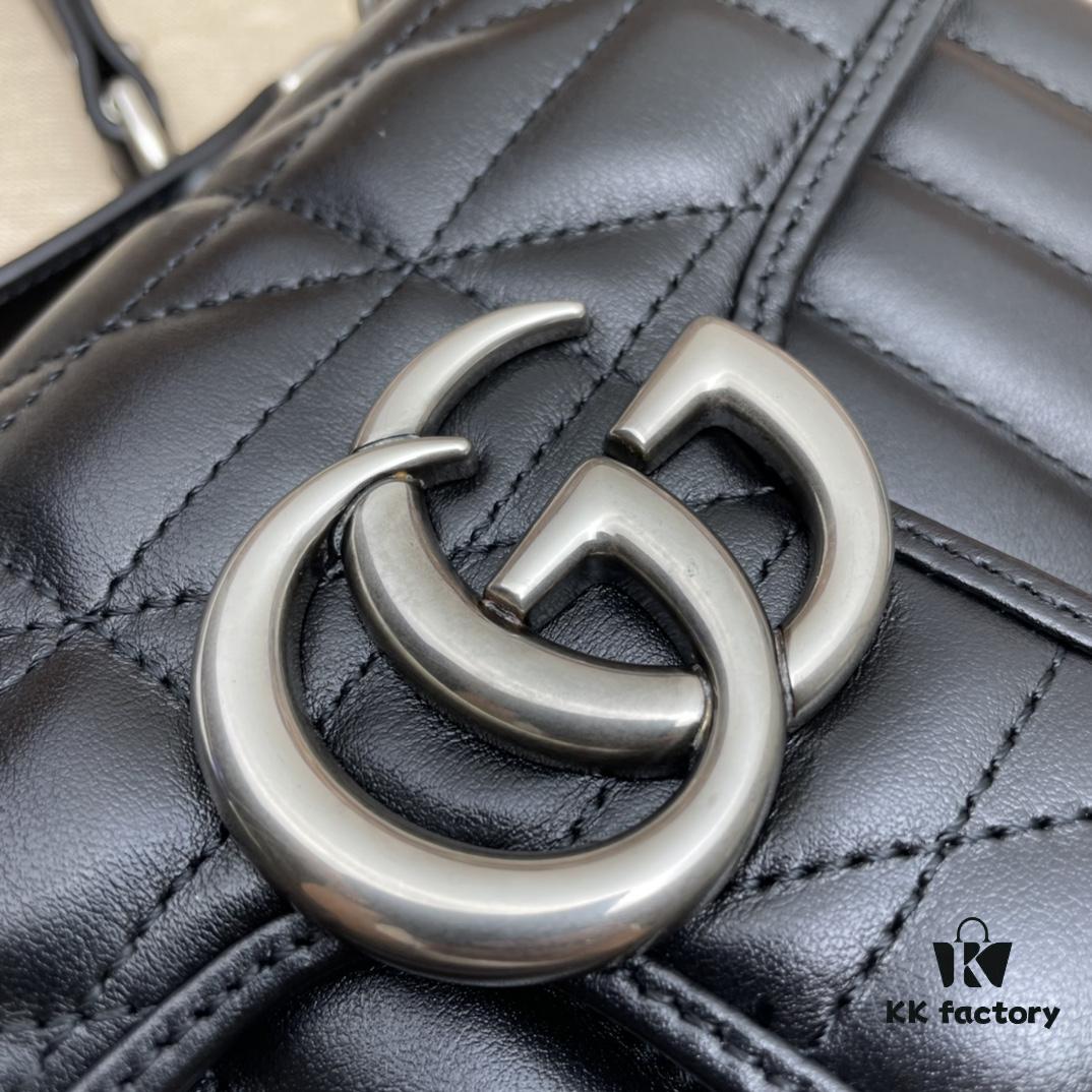 693091fe6e68136f4d9a9c15 GUCCI New Arrival Cabinet Quality, Top Original Single Item, Real Product Photos, Model No. 446744 Kriss Cross Check, Size W23xH14xD6cm, In Stock and Ready to Ship