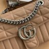 693092056e68136f4d9a9c22 GUCCI New Arrival Cabinet Quality, Top Original Single Item, Actual Photos, Model No. 446744 Rose Beige Checkered Pattern, Size W23xH14xD6cm, In Stock Ready to Ship