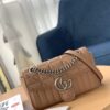 693092066e68136f4d9a9c24 GUCCI New Arrival Cabinet Quality, Top Original Single Item, Actual Photos, Model No. 446744 Rose Beige Checkered Pattern, Size W23xH14xD6cm, In Stock Ready to Ship