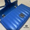 693092096e68136f4d9a9c28 GUCCI New Arrival Cabinet Quality, Top Original Single Item, Real Photo, Model No. 446744 Blue Leather Checkered Pattern, Size W23xH14xD6cm, In Stock