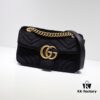 6930920e6e68136f4d9a9c31 GUCCI New Arrival Cabinet Quality, Top Original Single Item, Actual Photos, Model No. 446744 Grey Velvet, Size W23xH14xD6cm, In Stock