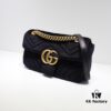 6930920f6e68136f4d9a9c34 GUCCI New Arrival Cabinet Quality, Top Original Single Item, Actual Photos, Model No. 446744 Grey Velvet, Size W23xH14xD6cm, In Stock