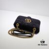 693092126e68136f4d9a9c3a GUCCI New Arrival Cabinet Quality, Top Original Single Item, Actual Photos, Model No. 446744 Grey Velvet, Size W23xH14xD6cm, In Stock