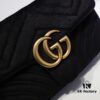 693092146e68136f4d9a9c3c GUCCI New Arrival Cabinet Quality, Top Original Single Item, Actual Photos, Model No. 446744 Grey Velvet, Size W23xH14xD6cm, In Stock