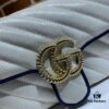 6930921a6e68136f4d9a9c49 GUCCI New Arrival High-Quality Authentic Stock, Top-Tier Original Order Item, Real Photo! White and Blue 446744, Size: 23 x 14 x 6 cm