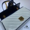 6930921b6e68136f4d9a9c4d GUCCI New Arrival High-Quality Authentic Stock, Top-Tier Original Order Item, Real Photo! White and Blue 446744, Size: 23 x 14 x 6 cm