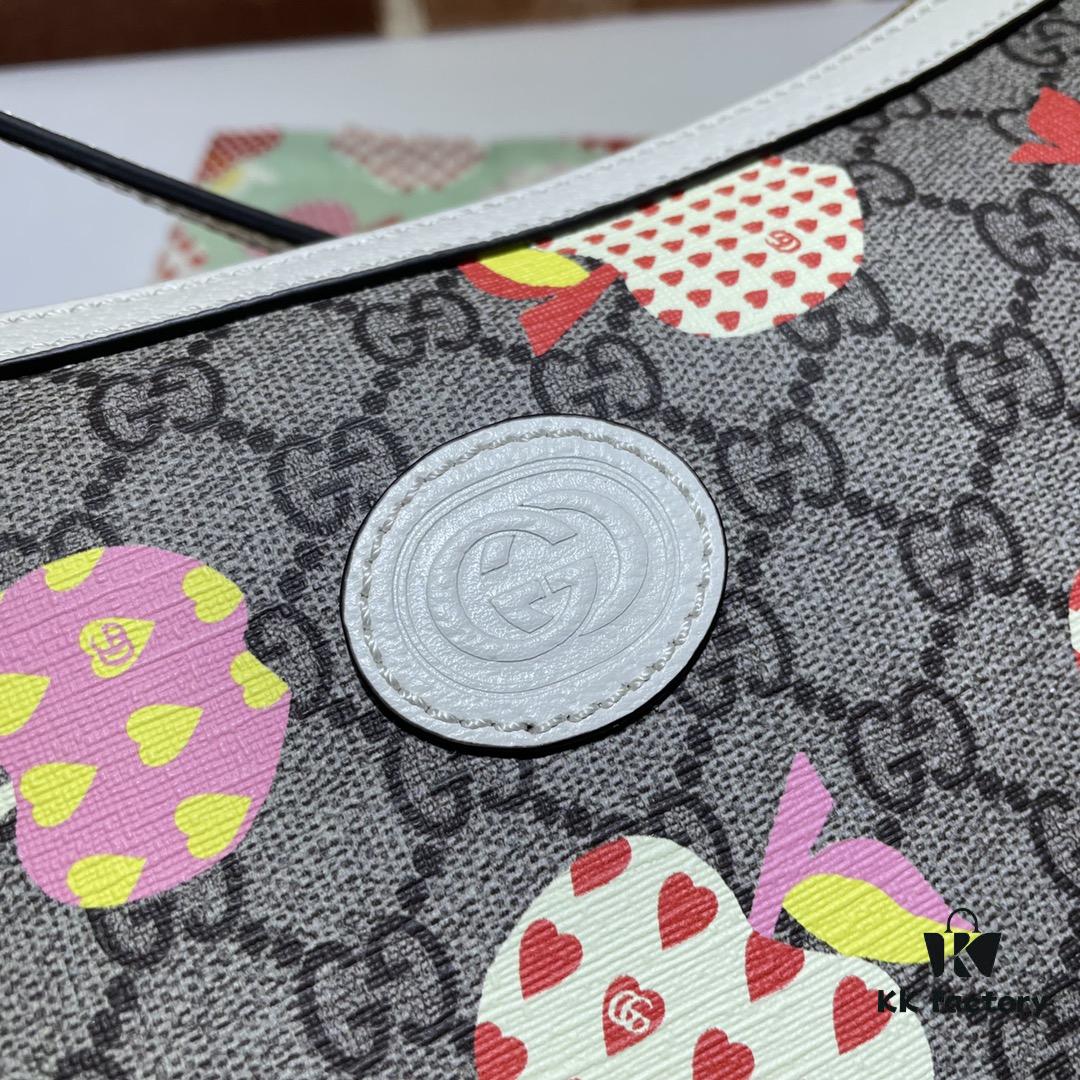 693092216e68136f4d9a9c56 GUCCI New Arrival High-Quality Original Single Item, Real Photo, Model No.: 598125 Apple Design, Size: 30 x 22 x 5.5 cm, In Stock