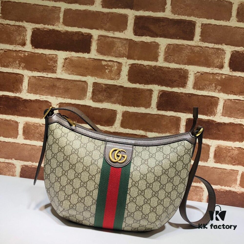 693092226e68136f4d9a9c58 GUCCI New Arrival High-Quality Original Single Item, Real Photo, Model No.: 598125 Coffee PVC, Size: 30 x 22 x 5.5 cm, In Stock