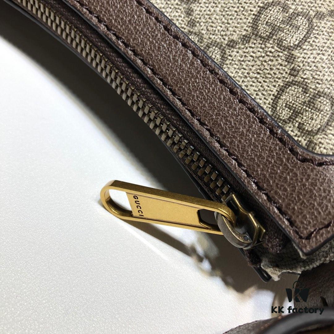 693092266e68136f4d9a9c60 GUCCI New Arrival High-Quality Original Single Item, Real Photo, Model No.: 598125 Coffee PVC, Size: 30 x 22 x 5.5 cm, In Stock