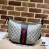 693092286e68136f4d9a9c61 GUCCI New Arrival Cabinet Quality, Top-Grade Original Order Item, Model No.: 598125 Blue Rubber Blue Leather, Size: 30 x 22 x 5.5 cm, In Stock