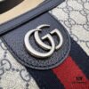 6930922a6e68136f4d9a9c64 GUCCI New Arrival Cabinet Quality, Top-Grade Original Order Item, Model No.: 598125 Blue Rubber Blue Leather, Size: 30 x 22 x 5.5 cm, In Stock