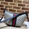 6930922a6e68136f4d9a9c66 GUCCI New Arrival Cabinet Quality, Top-Grade Original Order Item, Model No.: 598125 Blue Rubber Blue Leather, Size: 30 x 22 x 5.5 cm, In Stock