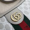 6930922e6e68136f4d9a9c6a GUCCI New Arrival High-Quality Authentic Stock, Item No. 598125 Beige Rubber Oats Design, Size: 30 x 22 x 5.5 cm