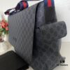 693092306e68136f4d9a9c6e GUCCI Popular Mommy Diaper Bag Model 211131 Black Size 44×28×14cm