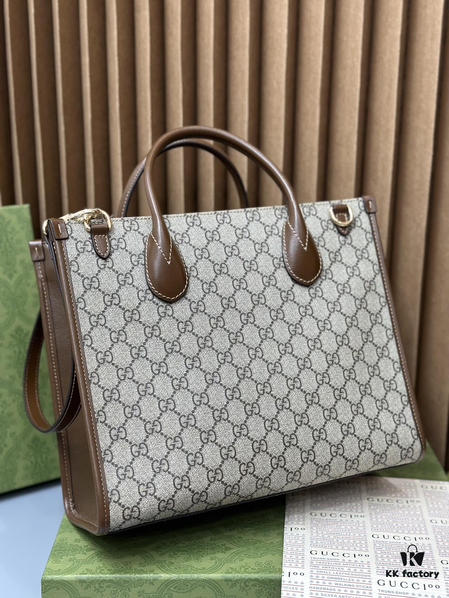 6930923b6e68136f4d9a9c7f Original Leather Gucci Tote Classic 31