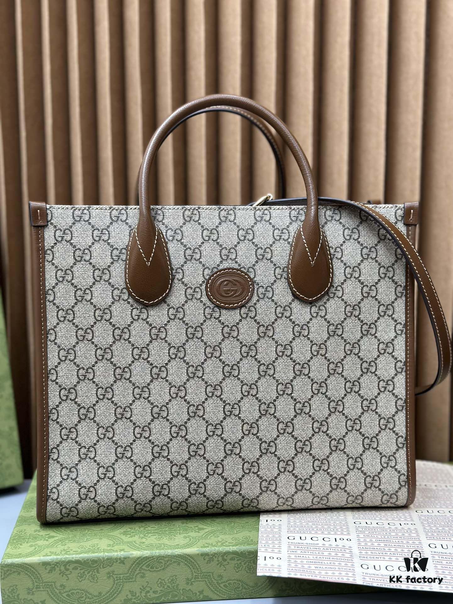 6930923b6e68136f4d9a9c80 Original Leather Gucci Tote Classic 31