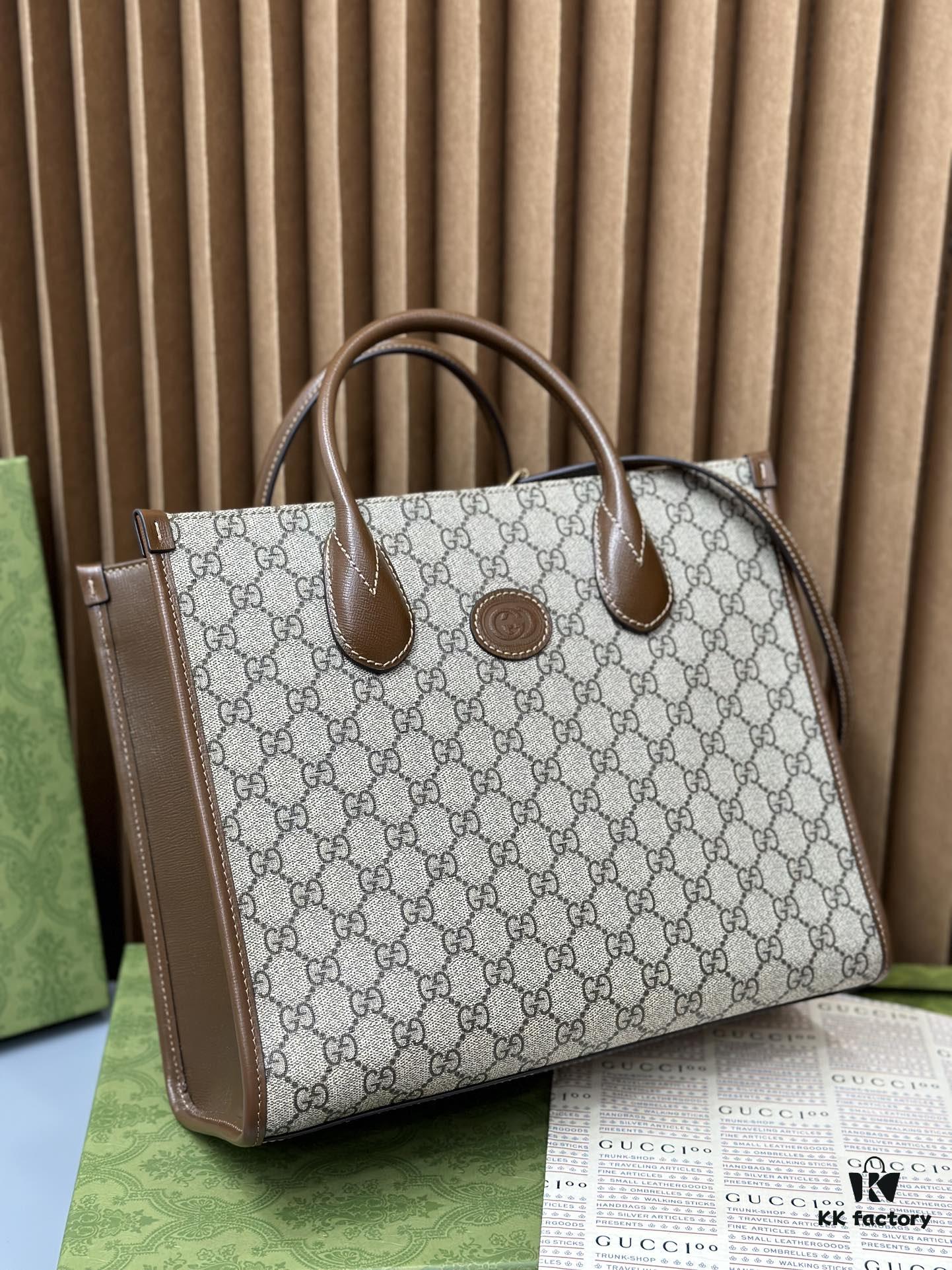 6930923c6e68136f4d9a9c81 Original Leather Gucci Tote Classic 31