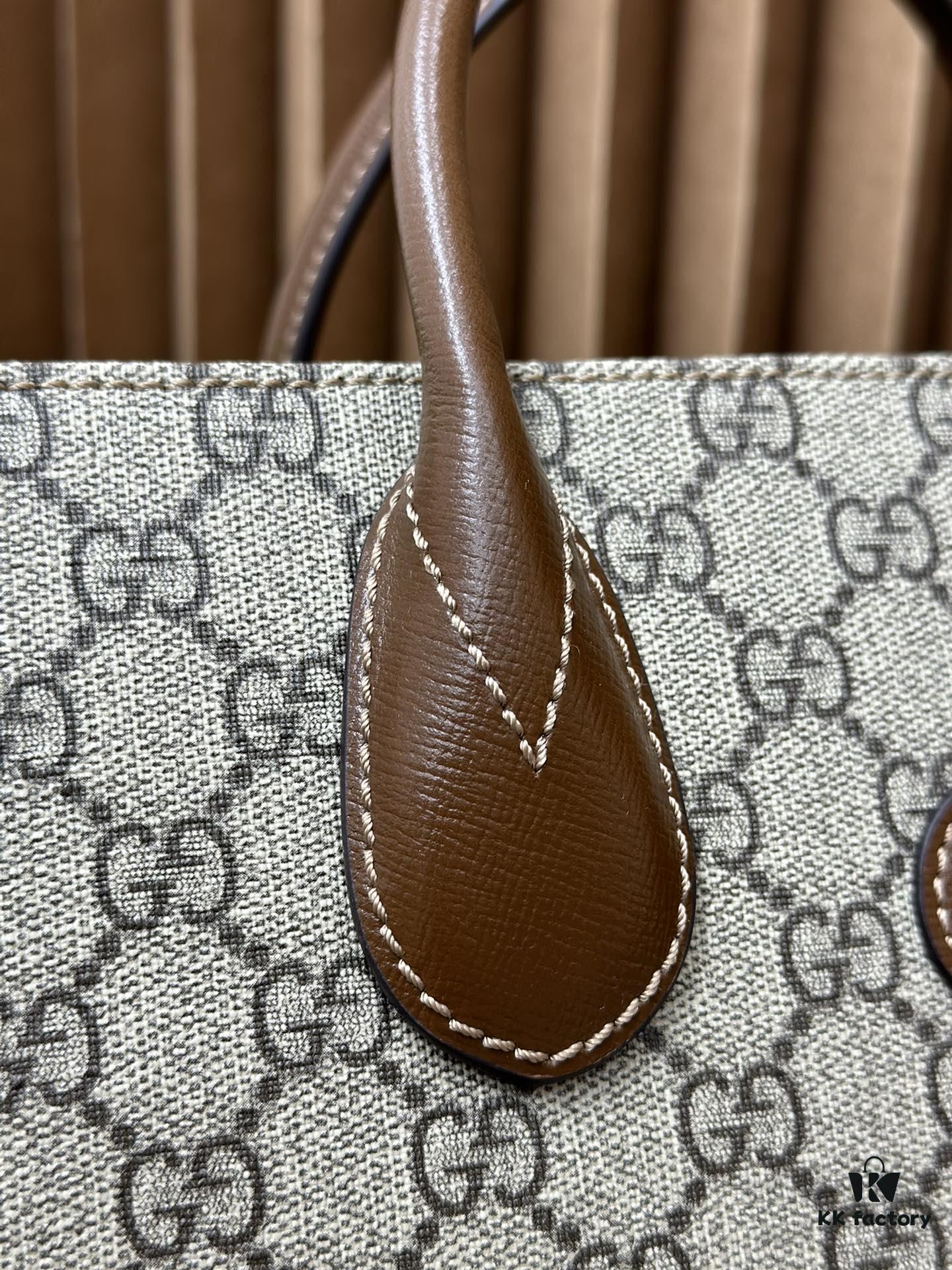 6930923e6e68136f4d9a9c83 Original Leather Gucci Tote Classic 31