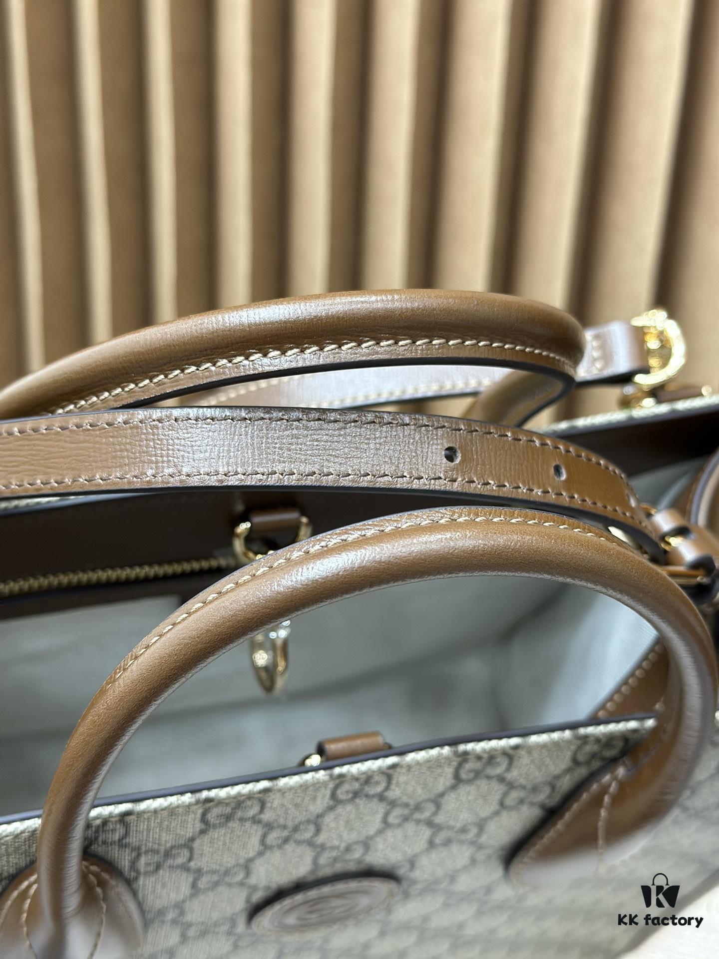 693092426e68136f4d9a9c8b Original Leather Gucci Tote Classic 31