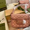 6930924e6e68136f4d9a9ca1 Small (Foldable Box) Size: 21×15 (Small) Gucci New Pink 1955 Horsebit Saddle Bag 💕