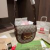 693092616e68136f4d9a9cc2 Authentic GUCCI 1955 Horsebit Bag, Saddle Bag with Full Packaging, Size 19.14
