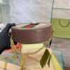 693092796e68136f4d9a9ce3 Gucci Leather GG Round Bag - Duty-Free Full Set Gift Packaging