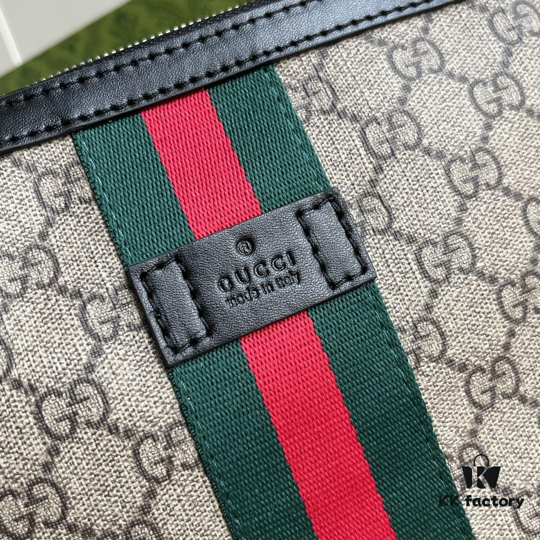 6930928b6e68136f4d9a9cff Gucci GG Ophidia Print Series Men's Crossbody Bag Small Size 471454