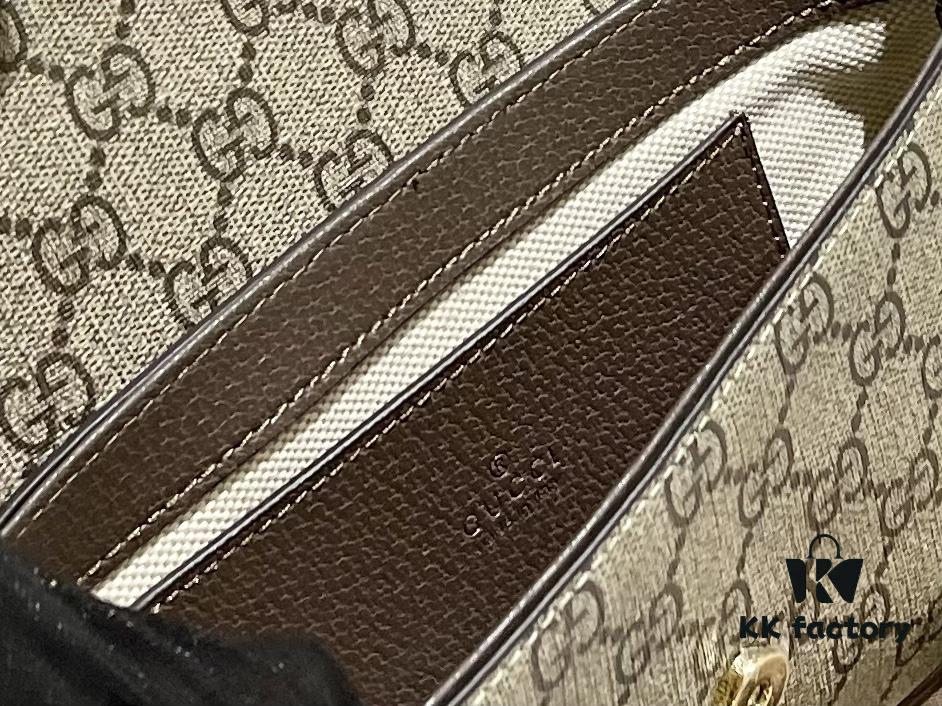 Gucci New Arrival Mahjong Bag, Envelope Style, Must-Have for Travel, Colored Strap