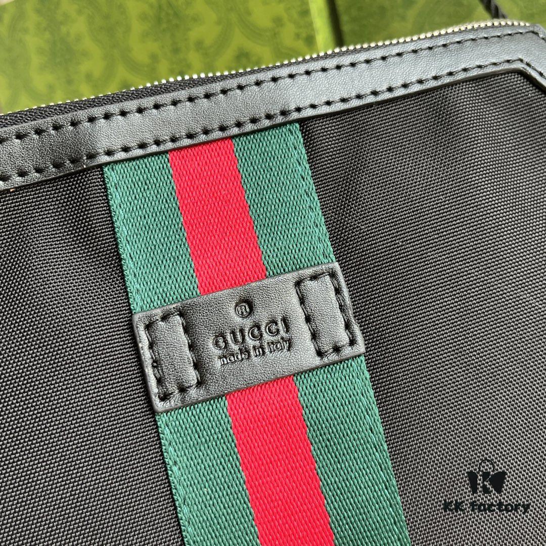 693092976e68136f4d9a9d12 Gucci GG Ophidia Print Series Men's Crossbody Bag Small Size 21*22*4cm Model No. 471454