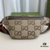 693092a06e68136f4d9a9d1c Gucci Super Double G Jumbo Series Belt Bag, Model Number: 696031 Coffee Fabric