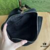 693092aa6e68136f4d9a9d2a Gucci Canvas and Leather GG Print Zipper Bag Unisex Crossbody Waist Pouch