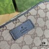 693092ad6e68136f4d9a9d31 Gucci Canvas and Leather GG Print Zipper Bag Unisex Chest Waist Crossbody Bag