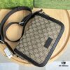 693092b86e68136f4d9a9d43 Gucci New Flat Messenger Bag Model 449172 Khaki