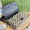 693092ba6e68136f4d9a9d47 Gucci New Flat Messenger Bag Model 449172 Khaki