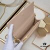 693092cf6e68136f4d9a9d69 New Dior Caro Chain Bag in White Soft Calfskin with Box