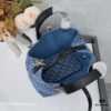 Dior Toujours Medium Bag in Black Calfskin with Cannage Stitching