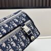 693093146e68136f4d9a9dca Small DIOR New Messenger Bag with Box 🆕❤️ - Blue Oblique Print, CD Buckle, Adjustable Shoulder Strap