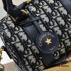 Dior Groove 20.25 Handbag in Blue Oblique Print