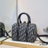 6930932f6e68136f4d9a9dfb Dior Groove .25 Handbag in Blue Oblique Print