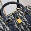 693093306e68136f4d9a9dfd Dior Groove .25 Handbag in Blue Oblique Print