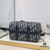 693093306e68136f4d9a9dfe Dior Groove .25 Handbag in Blue Oblique Print
