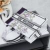 Embroidered Medium [Di0r Book Tote]
